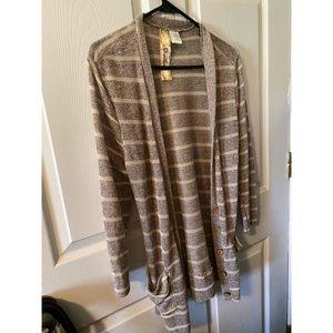 Brown Stripe Sweater